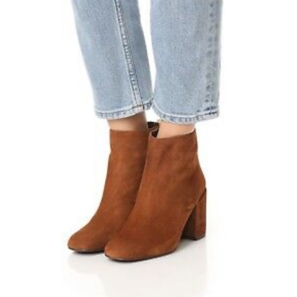Stuart Weitzman Brown Suede Ankle Boots